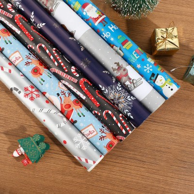 现货鲜花礼品包装纸情人节卡通加厚铜版纸高级感礼物礼盒花束包装图3