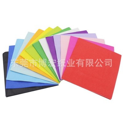 全黑色纸巾定制酒吧250全黑色餐巾纸面巾纸染色印花方巾纸印logo图5