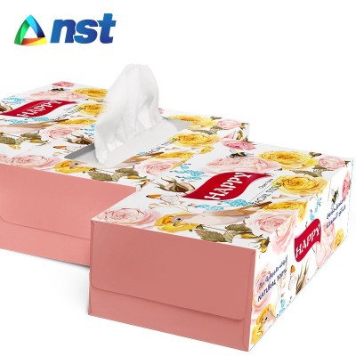 跨境出口 澳大利亚 中东 欧洲 木浆定制盒抽 面巾纸巾 潍坊工厂图3