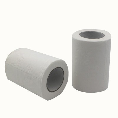 酒店卫生纸白包卷纸 商用卷纸 80克空心客房酒店白包厕所纸 批发图2
