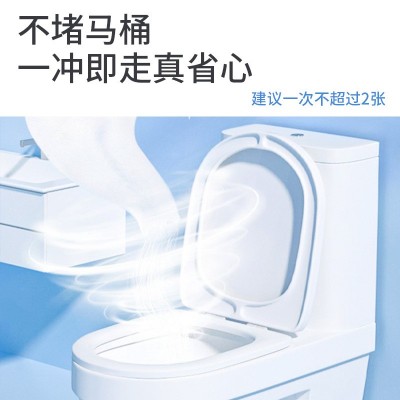 湿厕纸80抽家用可冲散擦屁股如厕湿巾男女私处清洁护理湿厕巾批发图5