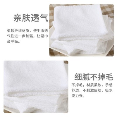 一次性湿毛巾批发餐饮酒店湿毛巾餐厅饭店宾馆湿巾可印logo湿毛巾图3