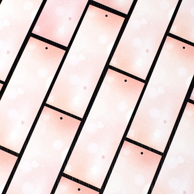 樱花书签空白diy手绘自写唯美ins风书法练字卡纸手写留言祝福卡片图3