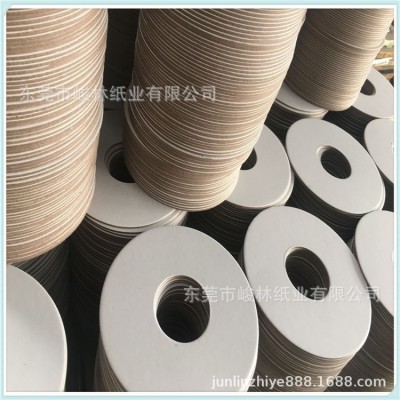 厂家生产圆形纸片圆片纸包装圆片小圆垫片灰板纸卡硬纸片图2