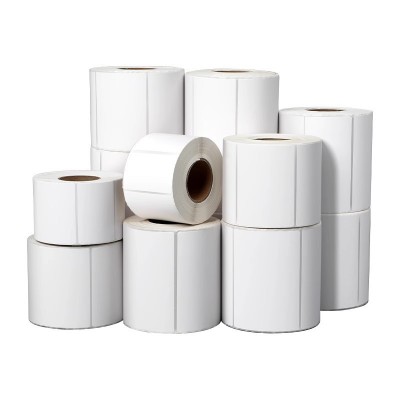得力铭锐三防标签机热敏标签纸不干胶打印纸多规格电子贴纸白色图2