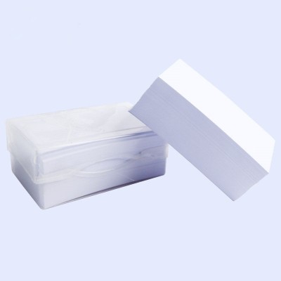 批发名片纸单词卡片空白卡片280g卡纸.涂鸦卡单词名片卡100张/盒图2