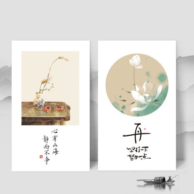 明信片定制售后好评卡订制对折铜版卡纸小卡折叠卡片用途感谢信