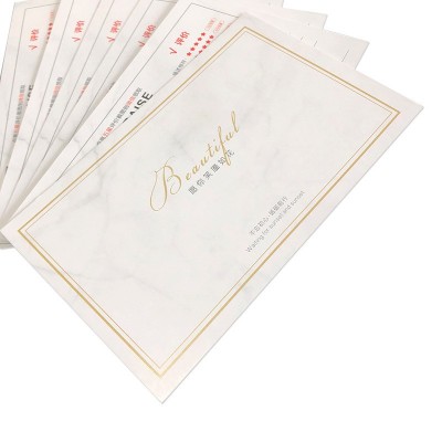 英文卡片定制明信片售后卡印刷对折贺卡定做外卖感谢卡自印小卡头图2