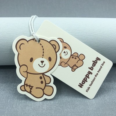 牛皮纸吊牌好评卡批发纸卡售后卡卡头包装卡纸小卡印刷袜子吊牌图5