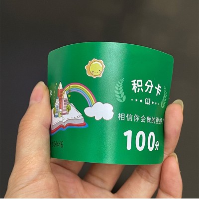 pvc会员卡订做ebay亚马逊索评卡英文售后卡感谢塑料卡片定制印刷图2