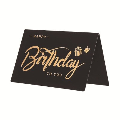 感谢卡印刷定制牛皮纸售后卡生日祝福贺卡圣诞万圣纸卡 感谢卡片图2