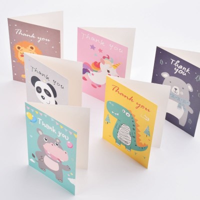 感谢卡印刷定制牛皮纸售后卡生日祝福贺卡圣诞万圣纸卡 感谢卡片图3