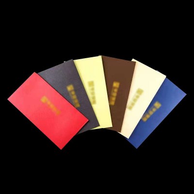 商业信封袋 创意珠光商务邀请函信封烫金logo加厚复古牛皮纸里纸图5