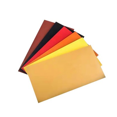 商业信封袋 创意珠光商务邀请函信封烫金logo加厚复古牛皮纸里纸图3