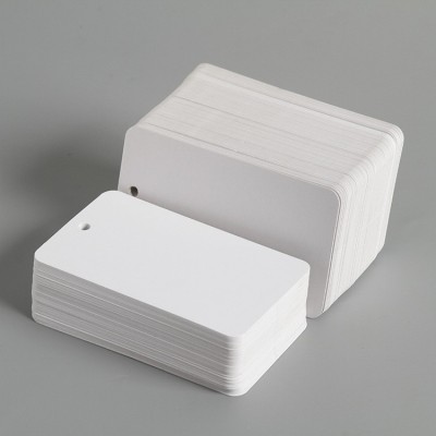 卡头吊牌纸质印刷吸塑纸卡头对折卡纸背卡挂卡吊牌彩色卡 头纸质卡图2