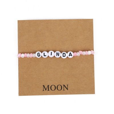 月亮卡牛皮纸手链手串转运饰品卡纸印刷包装高档黑色简约时尚通用图4