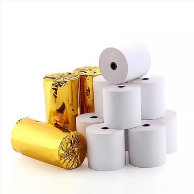 57*50热敏纸58mm外卖超市小票纸80*50打印小票纸餐厅收款纸现货图5