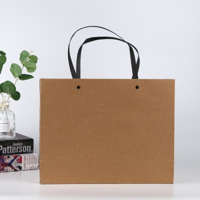 厂家现货定做批发定制 牛皮礼品袋手提袋服装纸袋定做印logo烫金