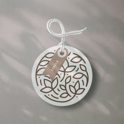 服装吊牌 定 做男装女装吊牌合格证 小标签高档商标挂牌 logo卡片图3