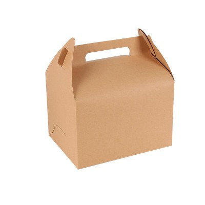 手提大号西点盒烘焙包装雪花酥礼品盒蛋黄酥饼干外卖打包盒可定图5