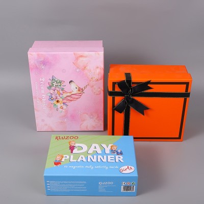 天地盖包装盒定制茶叶书型盒 开窗白卡纸彩盒定制 化妆品包装礼盒图2