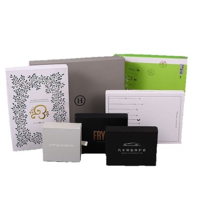 天地盖包装盒定制茶叶书型盒 开窗白卡纸彩盒定制 化妆品包装礼盒图4