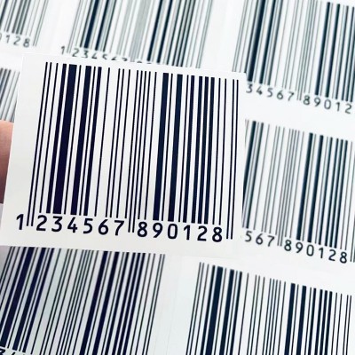 不干胶贴纸制作广告二维码标签烫金logo封口贴水果pvc奶茶贴印刷图5