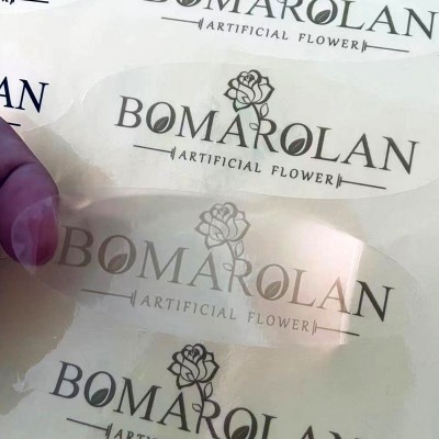 不干胶贴纸制作广告二维码标签烫金logo封口贴水果pvc奶茶贴印刷图4