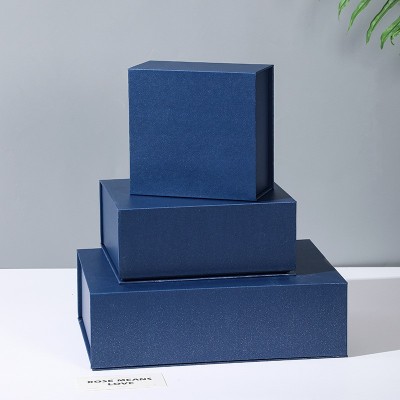 盒定做 翻盖精美礼品盒 书型盒 香水丝巾饰品包装盒 伴手礼盒图4