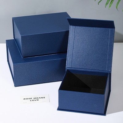 盒定做 翻盖精美礼品盒 书型盒 香水丝巾饰品包装盒 伴手礼盒图2