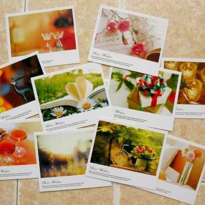 售后卡制做 评价卡制作 吸塑纸卡 外卖评价 明信片说明书卡片制做图3