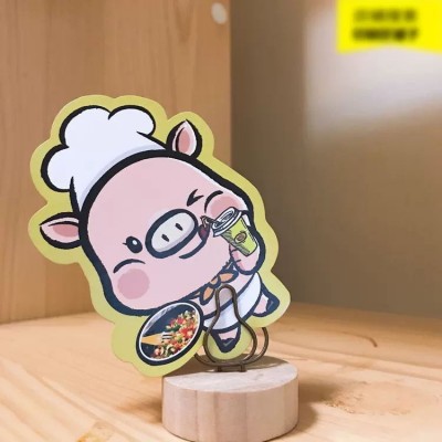 异形卡片定 制异型卡通人物标签卡纸吊牌定 做小贺卡印刷包装设计图2