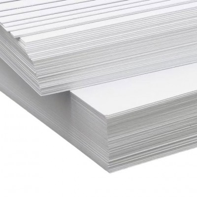 a4白卡纸4开8k画画硬卡纸白色a34k儿童美术绘画马克绘画本双胶纸图5