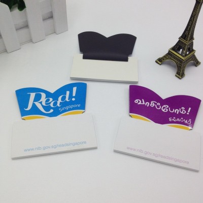 跨境异形磁性铜版纸质定做卡通图案套装亚克力文创手账本软磁冰箱图3