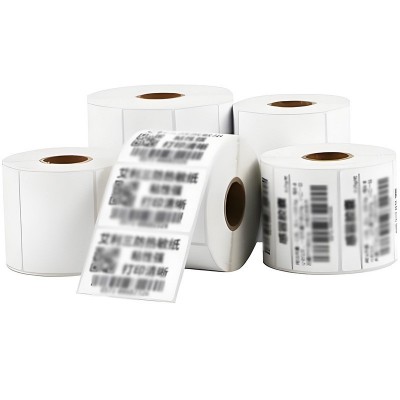 不干胶标签厂家烫金不干胶印刷卷筒标签酒标食品贴纸卷标商标图2