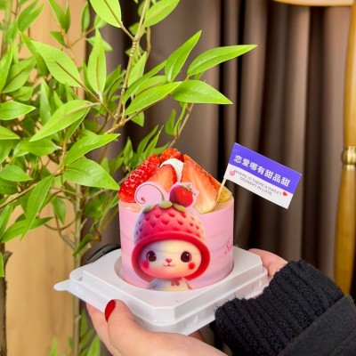 蛋糕甜品小插旗 产品标签 卡片印刷图3