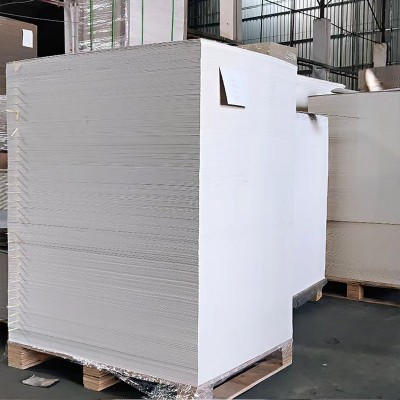 白卡纸批发白色双面纸印刷纸垫板服装T恤衬板纸包装盒硬卡纸定制图4