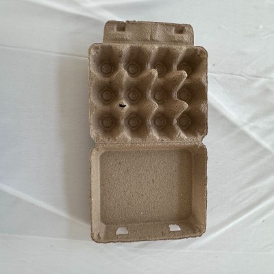 厂家直销一次性可降解土鸡蛋鸡蛋托本色黄色纸浆蛋盒环保初生蛋盒图4