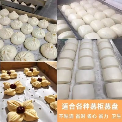 商用长方形蒸笼纸垫笼屉纸方形一次性蒸柜蒸箱纸不沾蒸包子馒头纸图4