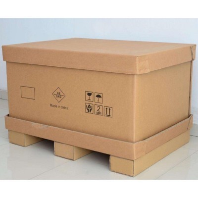 广东重型包装特大汽车配件纸箱器械打包物流包装特硬瓦楞纸箱批发图4