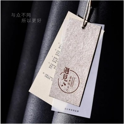 外贸服装吊牌制作 男女吊牌制作衣服商标 服装标签印刷 免费设计图5