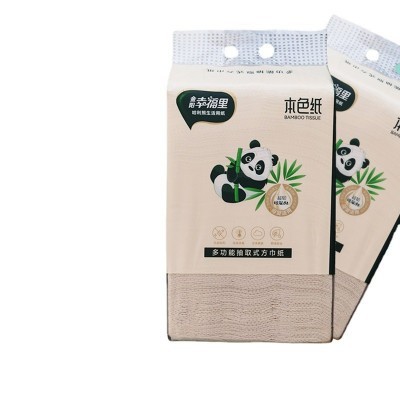 金阳幸福里本色抽取式厕纸卫生纸压花抽纸家用草纸大便纸厨房用纸图5