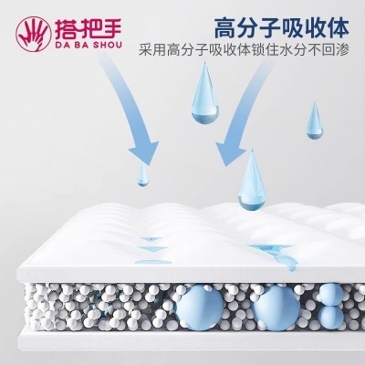 搭把手加厚成人护理垫老人用60*90cm多功能产妇一次性隔尿垫10片图4