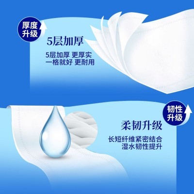 卫生纸卷纸家用实惠装60卷无芯加厚卷筒纸擦手纸5层厕所纸批发图3