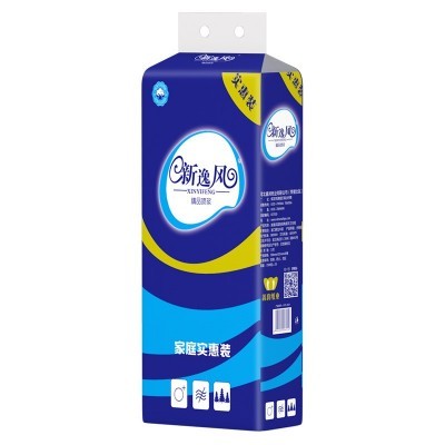 卫生纸卷纸家用实惠装60卷无芯加厚卷筒纸擦手纸5层厕所纸批发图5