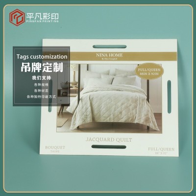 服装家纺吊牌彩卡欧美风吊卡纸卡 男女复古吊卡背包手表吊牌卡图5