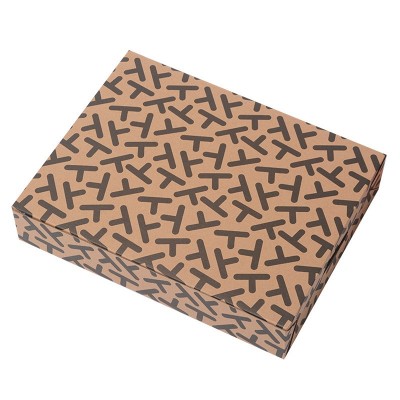 牛皮纸礼盒纸盒口红香水礼品包装盒绿色牛皮纸天地盖礼盒纸类印刷图3