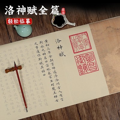 赵孟頫洛神赋临摹描红仿古宣纸小楷毛笔字帖书法入门楷书练习字帖图2