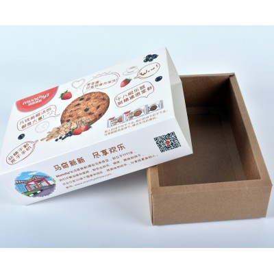 【厂家供应】饼干抽屉包装盒套装 彩色印刷 礼盒图3