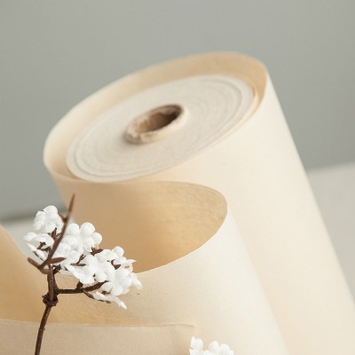 百米宣纸长卷书法书画宣纸批发仿古半生熟宣国画专用初学者作品纸图2